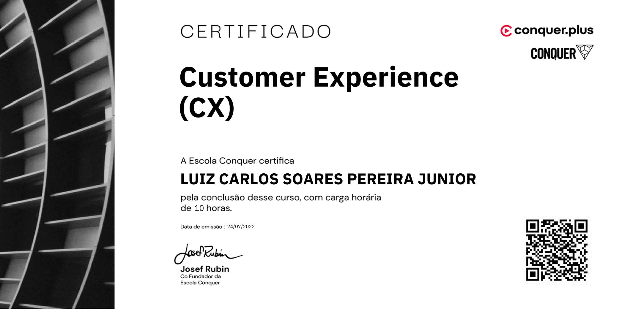 Certificado de Customer Experience (CX)